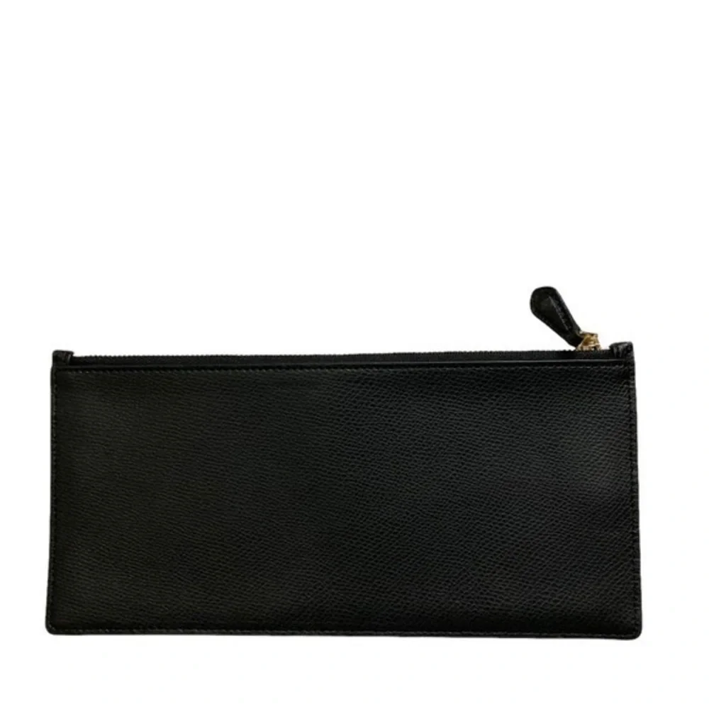 Coach black multifunctional zipper case